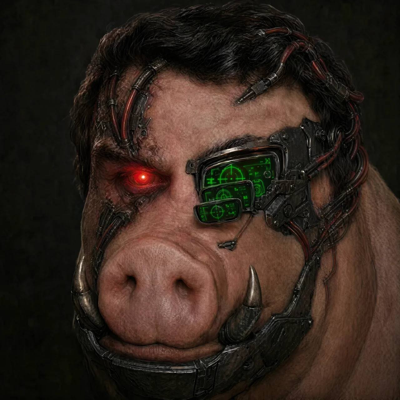 Boar Bot Mascot